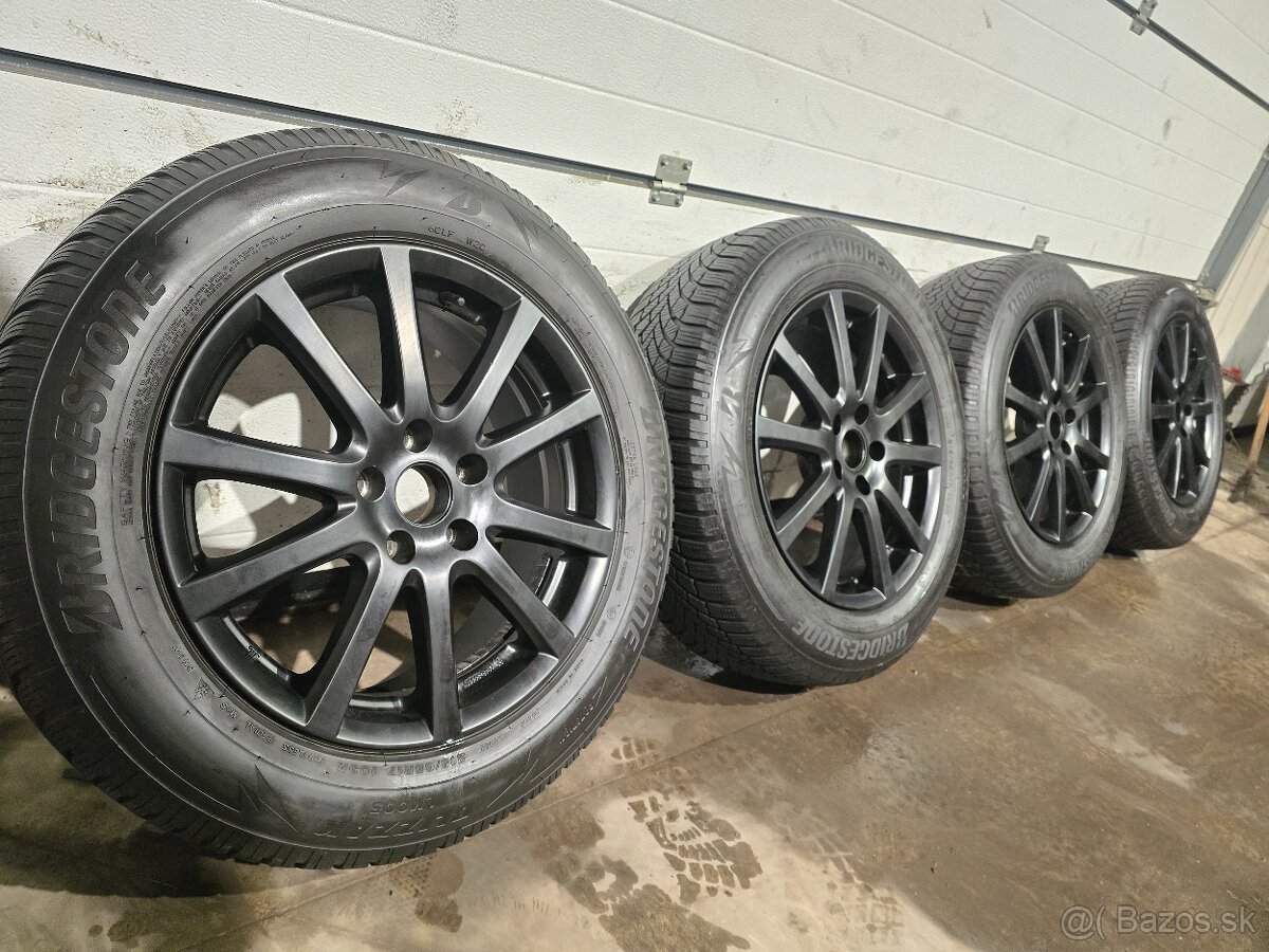 Zimná sada Borbet 5x112 215/65 R17 Kodiaq, Tiguan, Tarraco