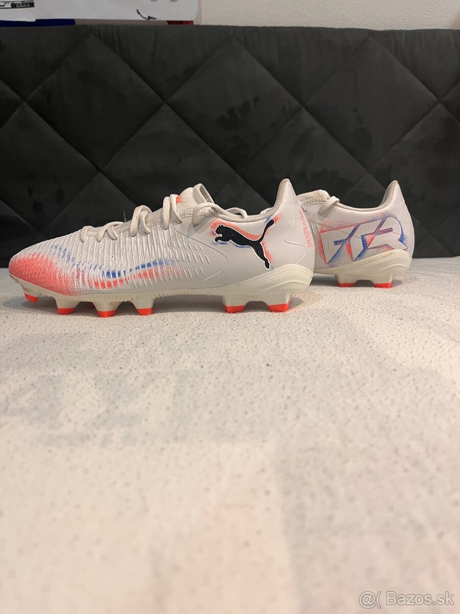 PUMA FUTURE 8 Match FG/AG detské kopačky biele