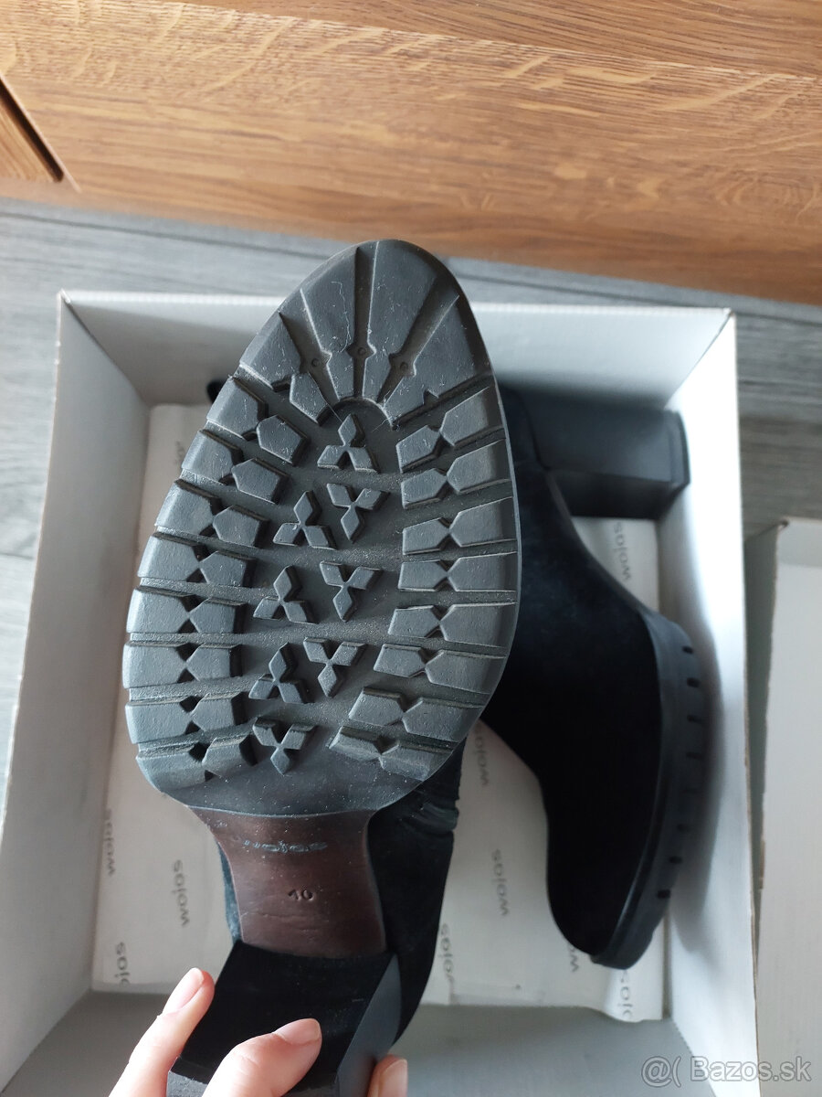 Dámske kožené čižmy značky Wojas