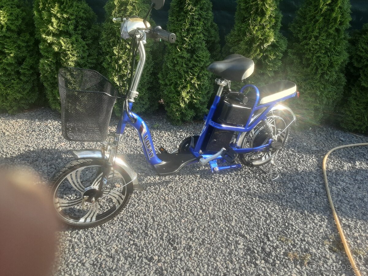 Elektrobicykel s 500W motorom