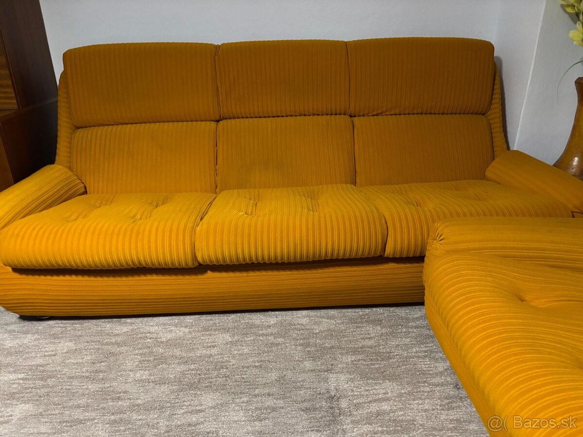 Retro sedacia súprava