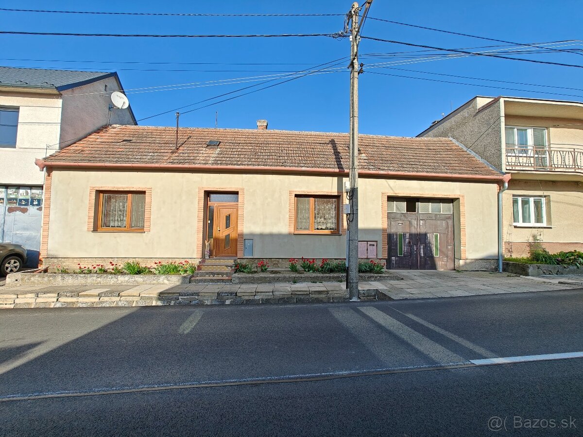 Predáme 3 izbový dom v obci Petrova Ves