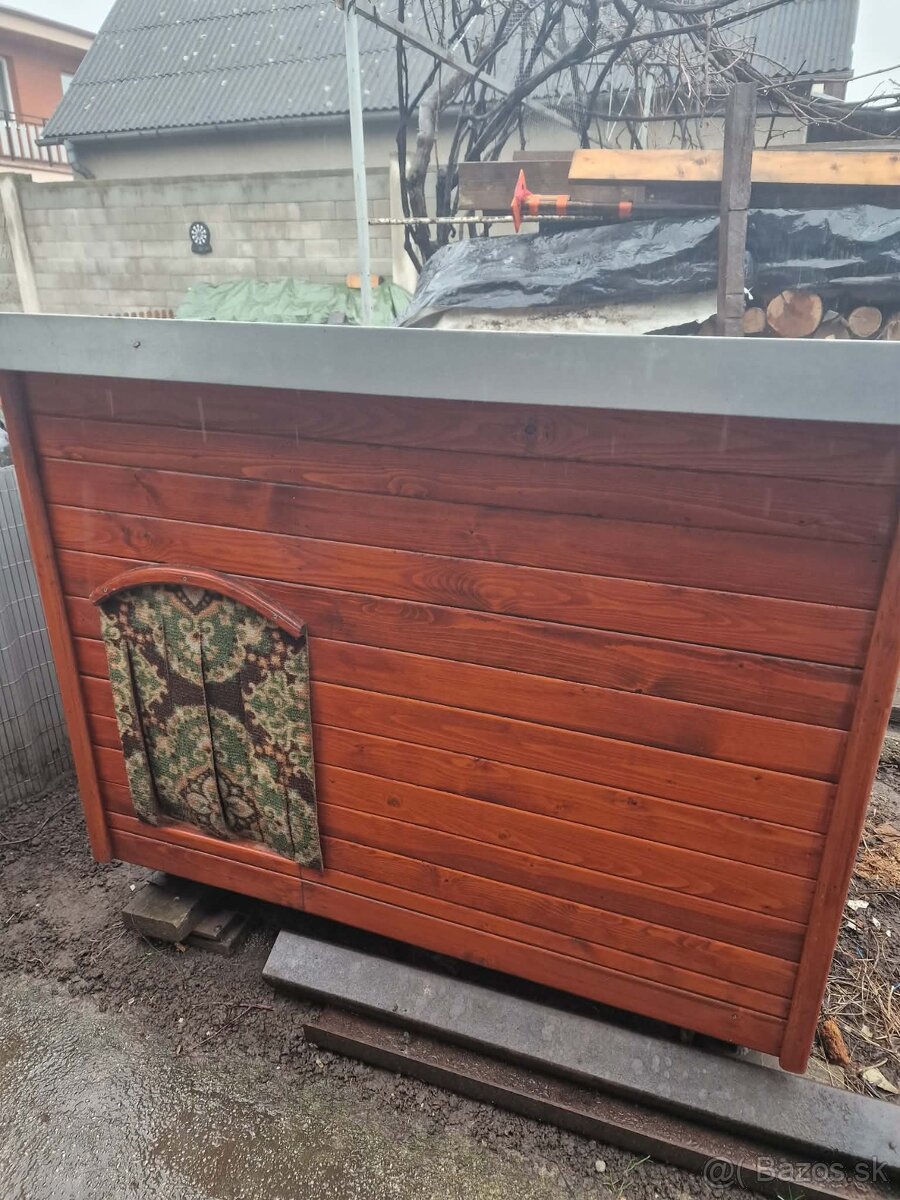 Zateplená búda pre psa