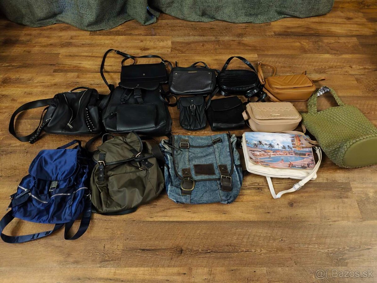 14ks kabelky a ruksaky