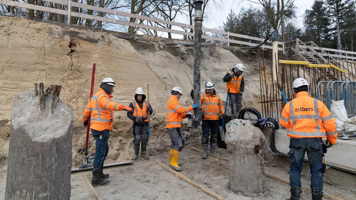 PRACA PRE TESARA , BETONARA V BRATISLAVE