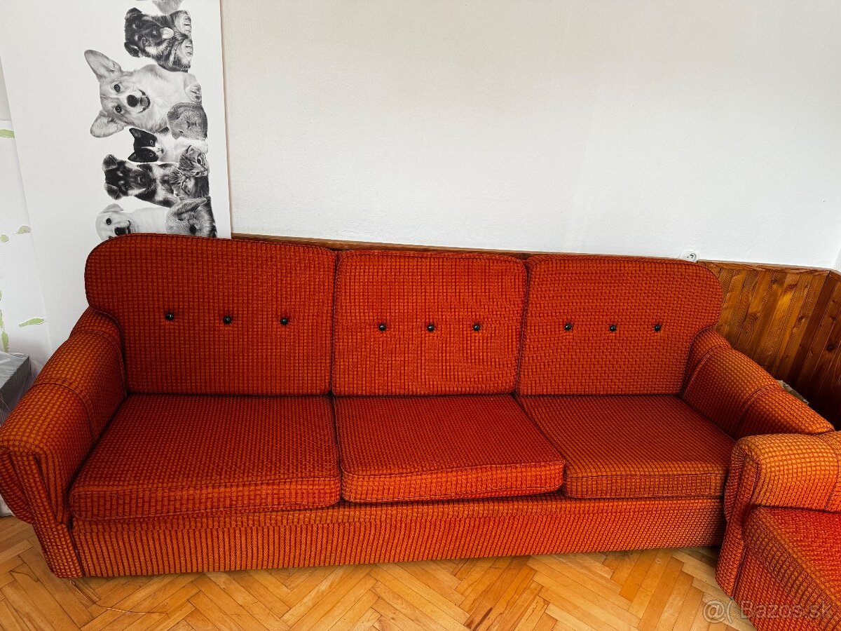 Retro sedacia súprava