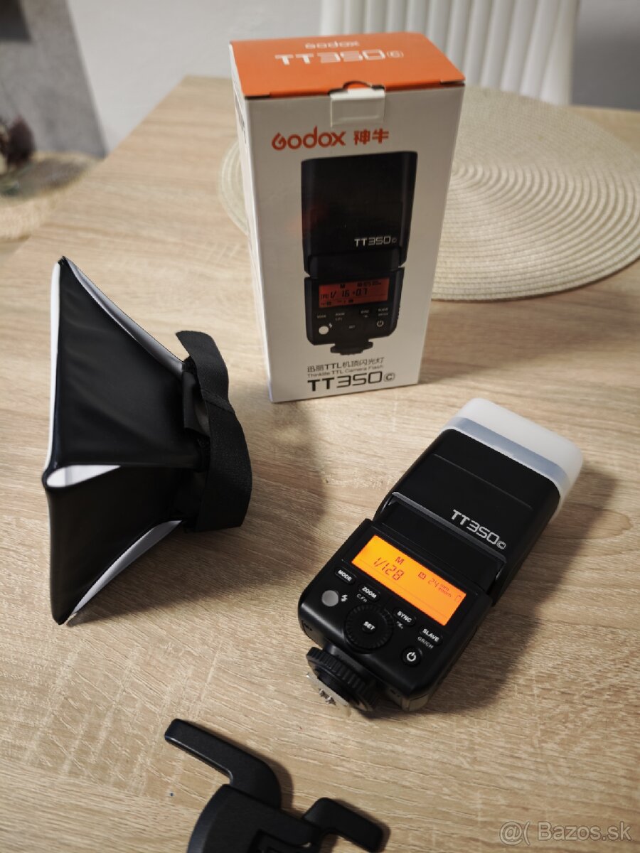 Blesk GODOX TT350 speedlite pre Canon