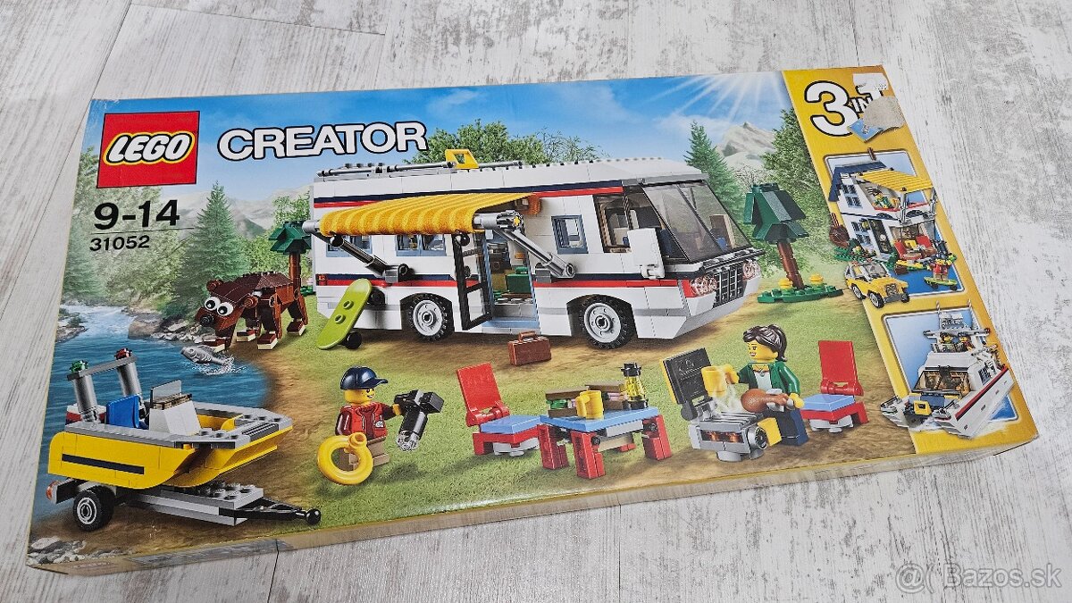 Predám LEGO CREATOR 31052 3in1 Caravan