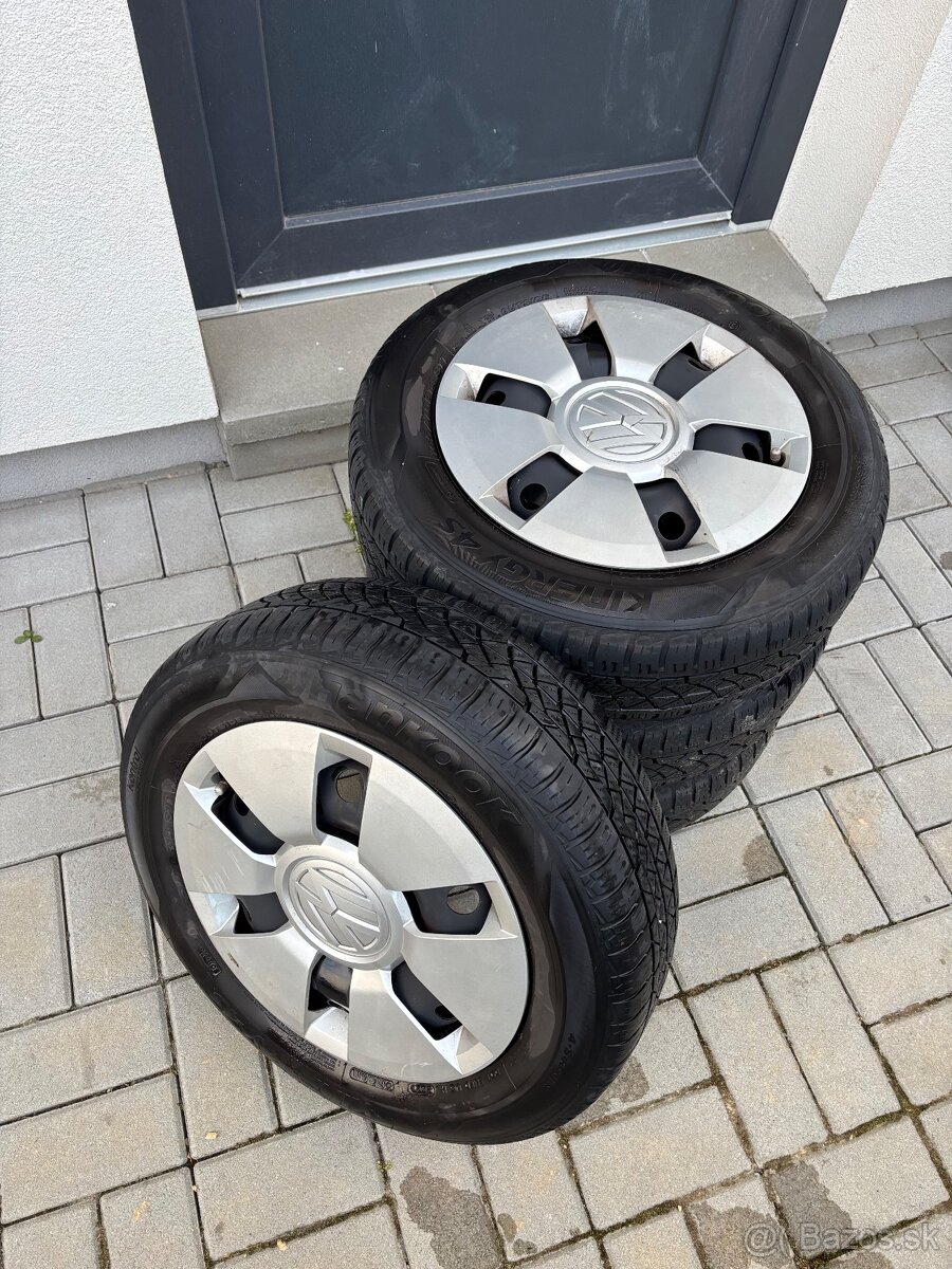 VW Up Skoda CITYGO ocelove disky 165/70 R14 celorocne gumy