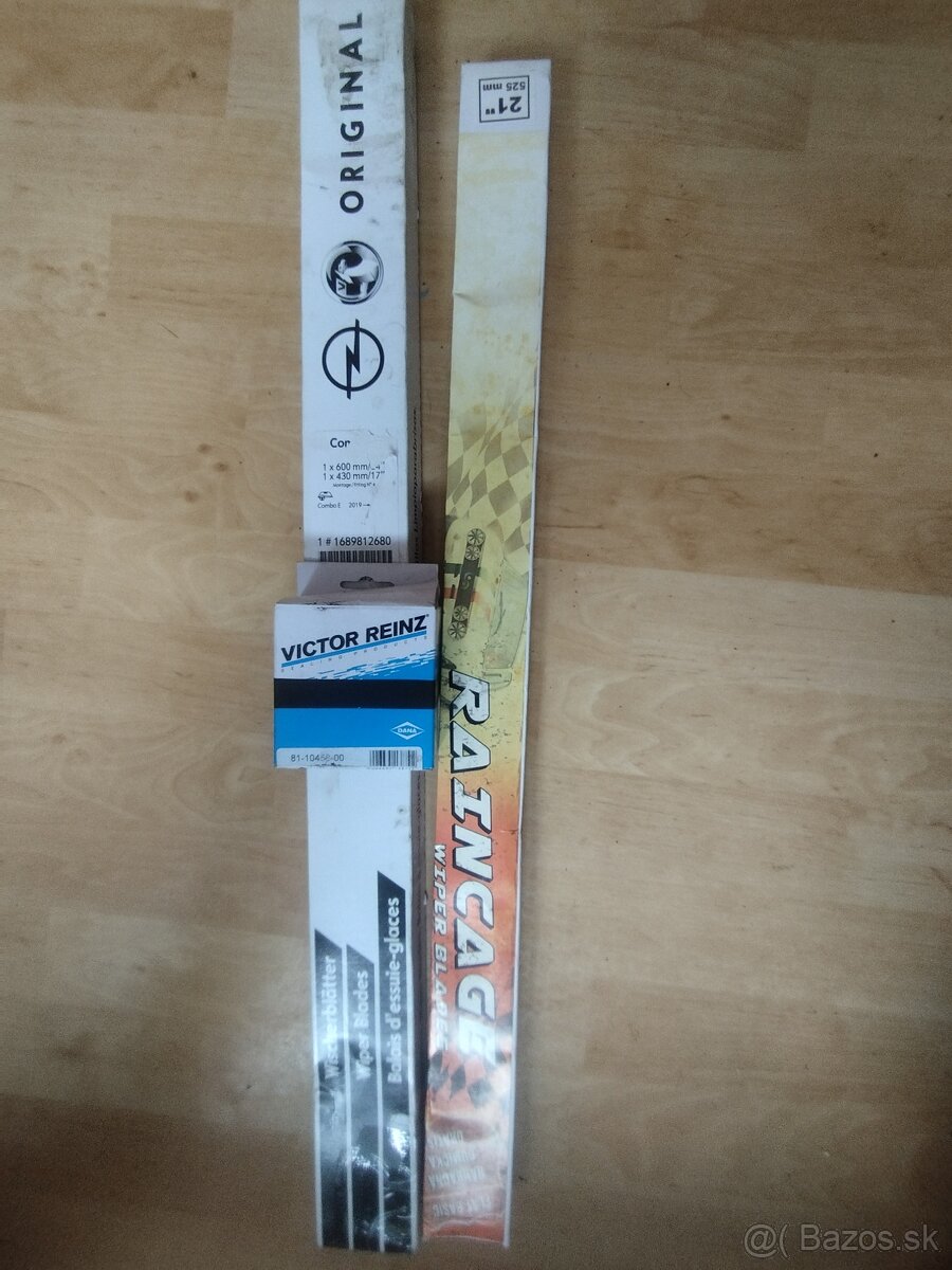 Stierače+sviečky