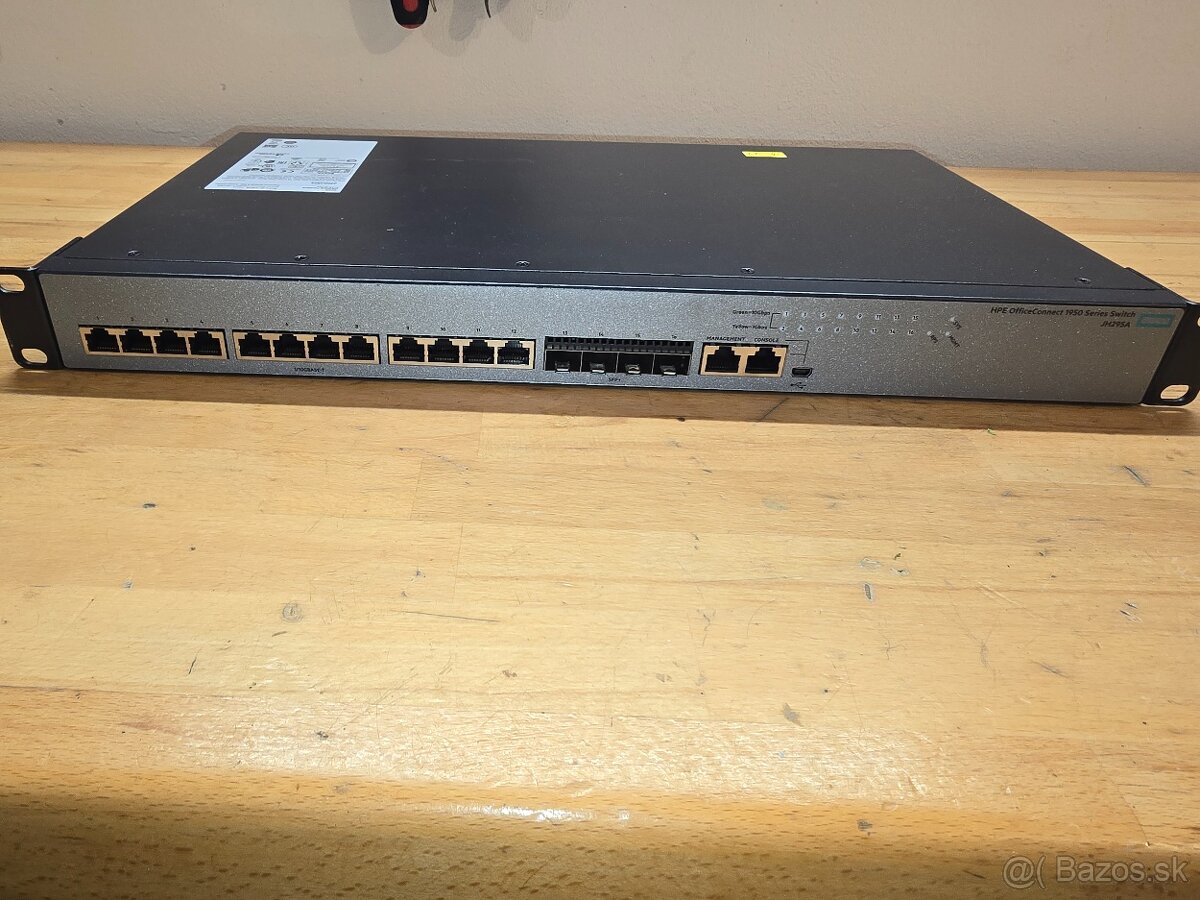 Switch 12x 10 Gbit Ethernet HPE OfficeConnect 1950