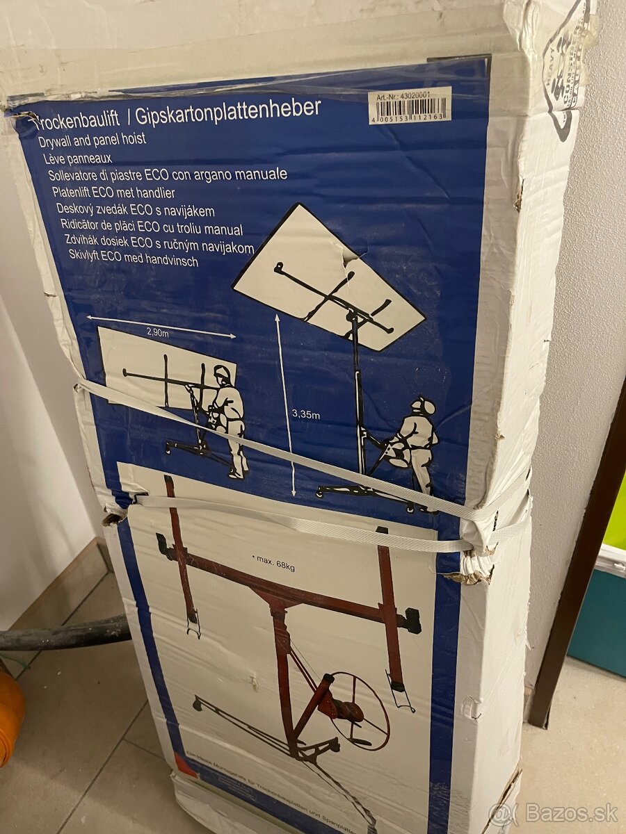 Zdvihak na sadrokarton