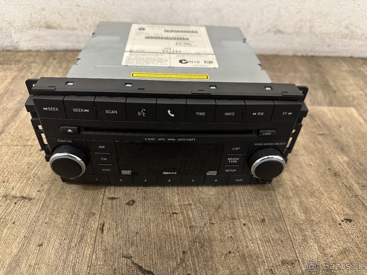 Jeep compas originální autoradio