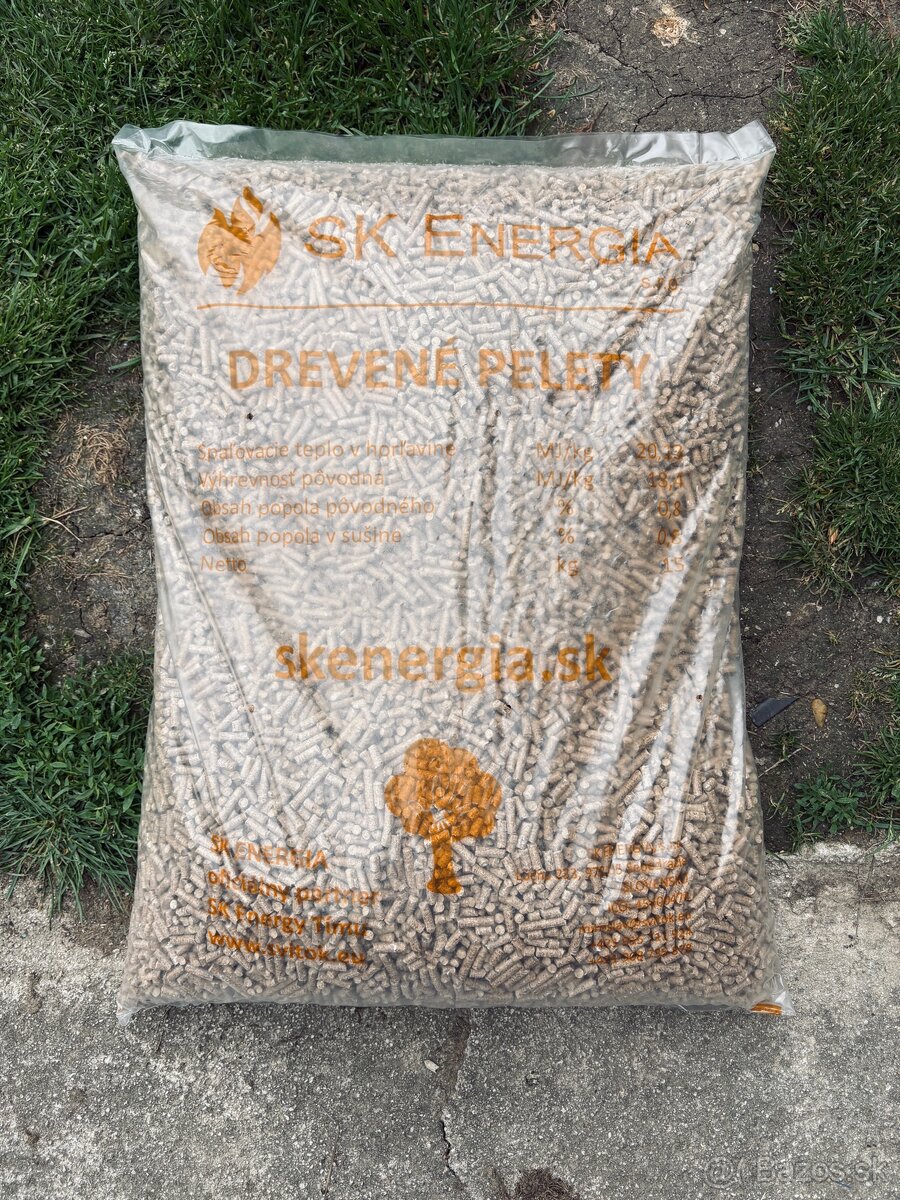 Drevené pelety - 30ks