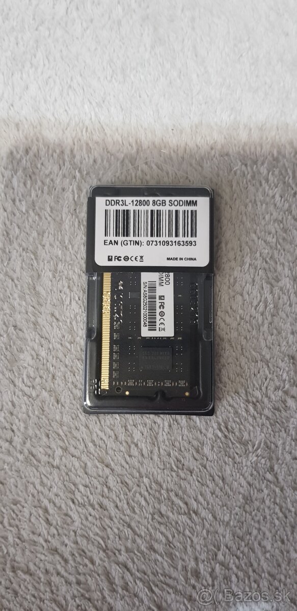 NT RAM DDR3 8GB