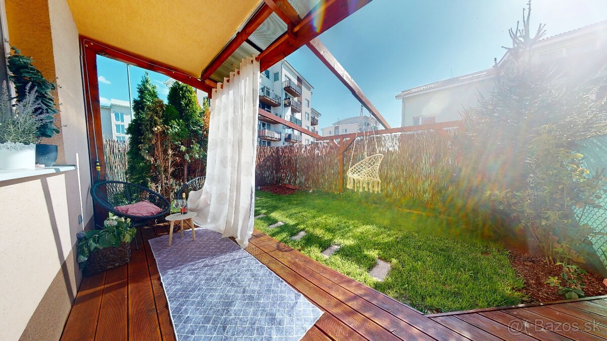 3 izbový BYT, PREDZÁHRADKA AŽ 71M2, SLOVENSKÝ GROB
