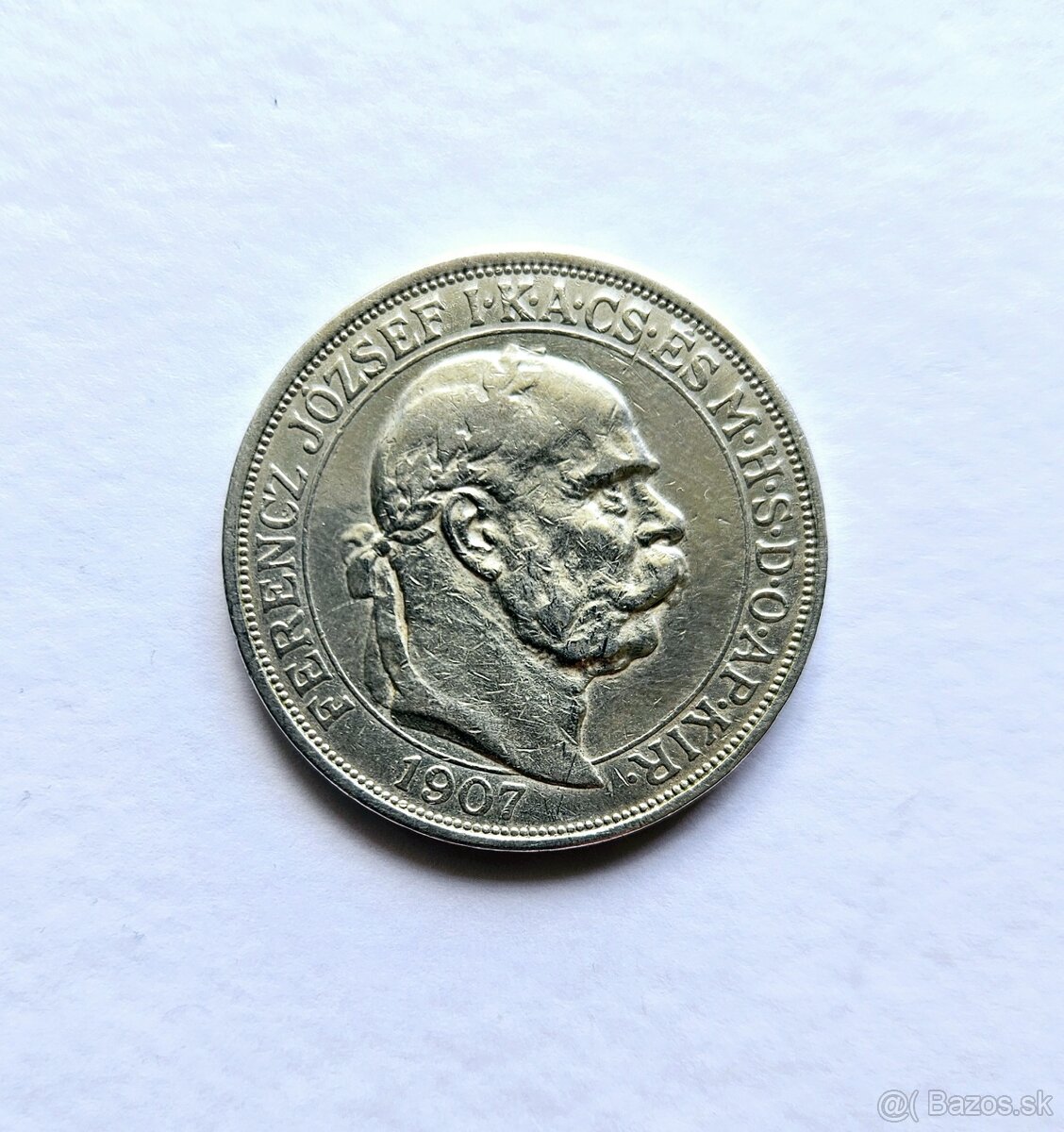 5 Korona 1907 KB František Jozef I.
