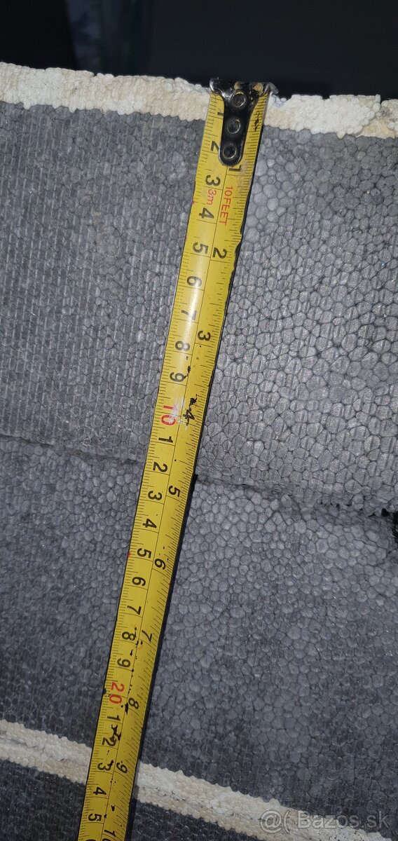Polystyren fasádní šedý sila 220mm/ 120mm