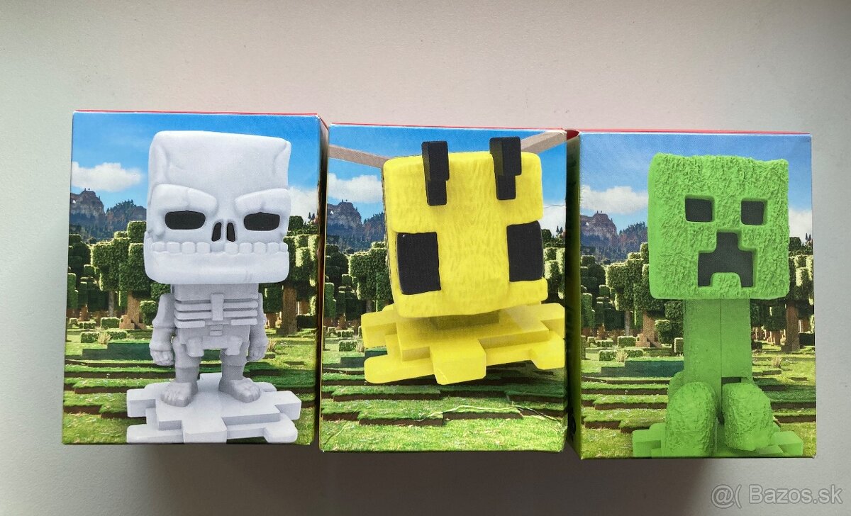 minecraft mcdonald hračky