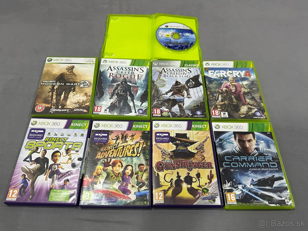 Xbox 360 hry – aj jednotlivo, zľava pri kúpe všetkých