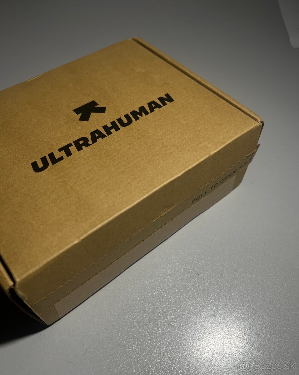 Nerozbalený Ultrahuman Ring AIR, velikost 9, Aster Black