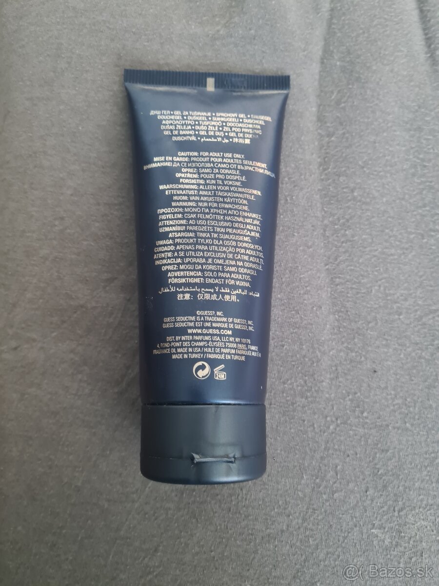 Predam shower gel Guees Seductive Homme Blue