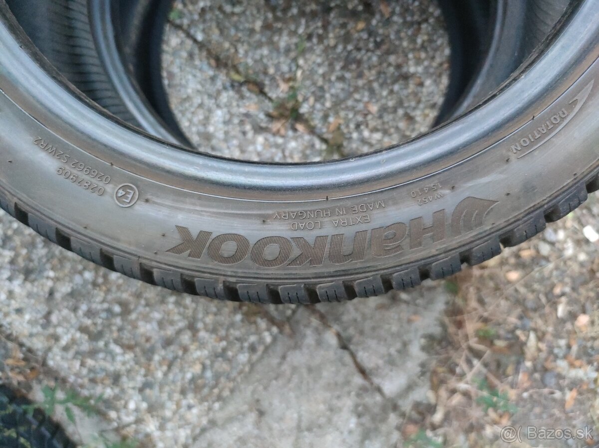 Zimne Hankook 195/45/R16, 2ks, dot:3920, 6-7mm
