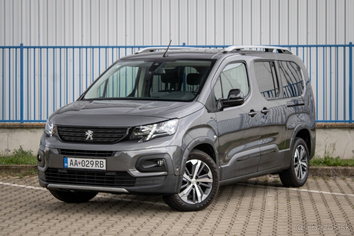 Peugeot Rifter Long 7-miestny 1.5 BlueHDi 130 GT Line A/T