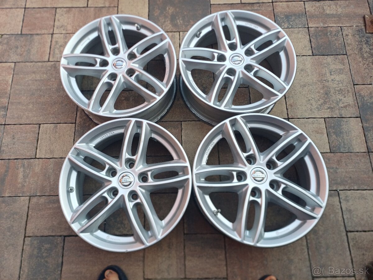 hlinikové disky org.Nissan,--61/2Jx16-ET-40--5x114,3
