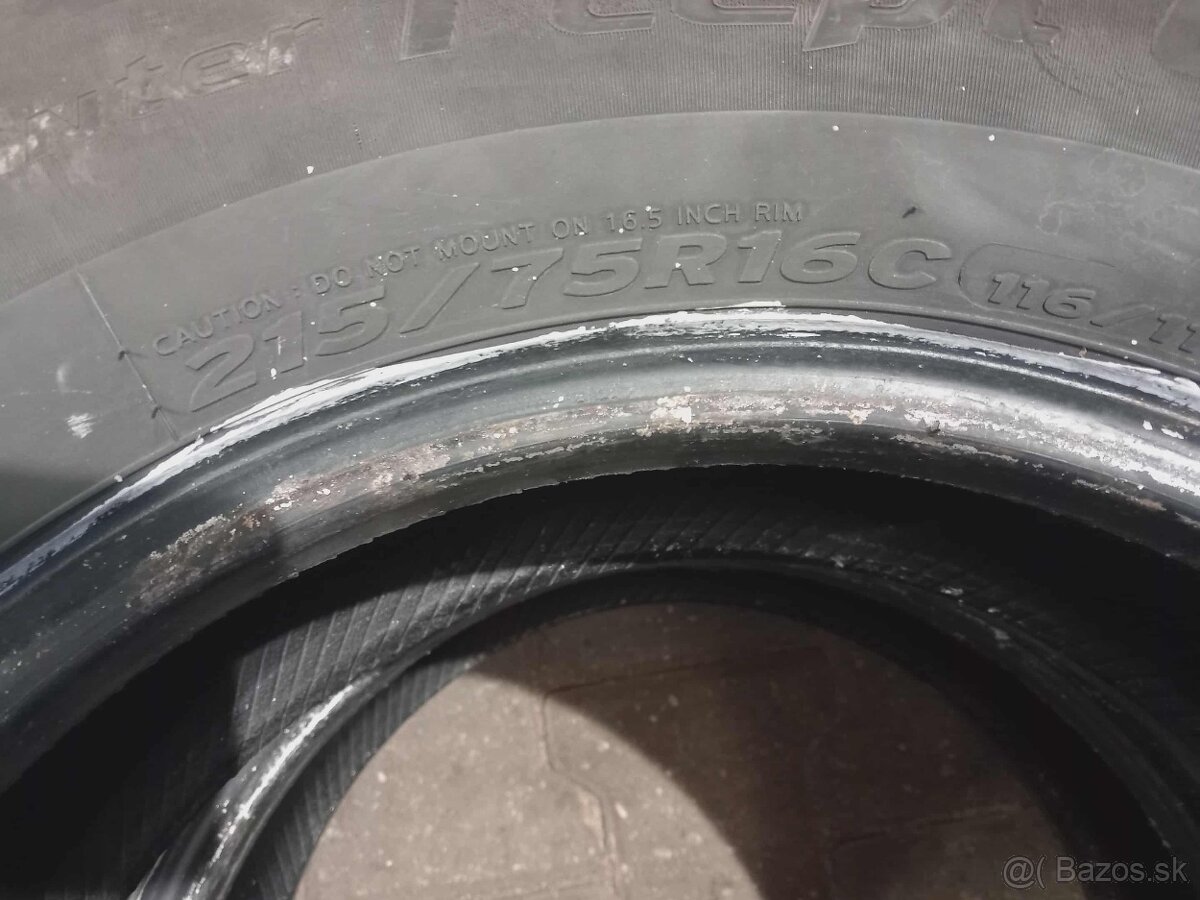 Pneumatiky zimné - HANKOOK 215/75/R16C