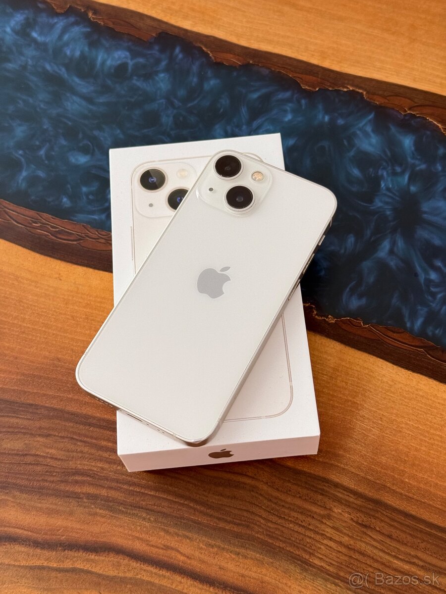 iPhone 13 mini 256gb 100% bateria White