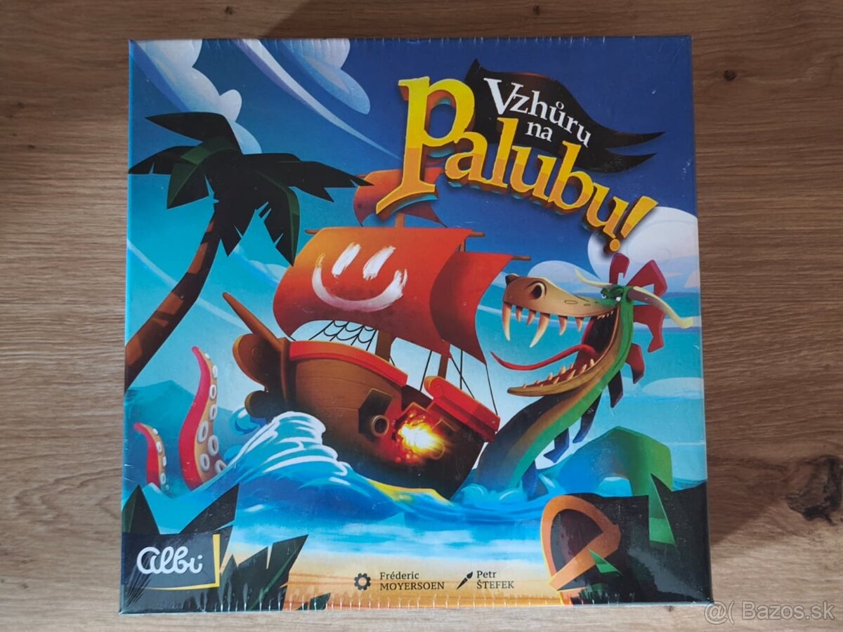 Predám čisto nové hru zn. Albi Vzhuru na palubu