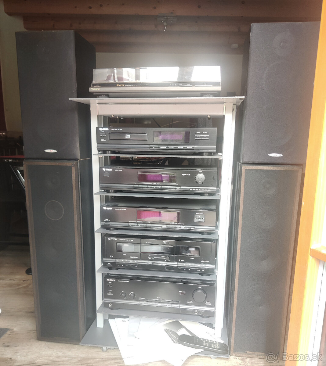 Vintage zostava X- tech 4+ repraky