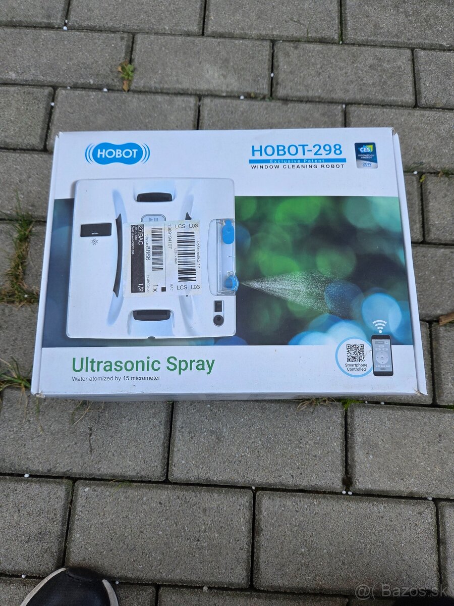 Robotický umývač okien HOBOT-298 (TOP stav) + iRobot Braava