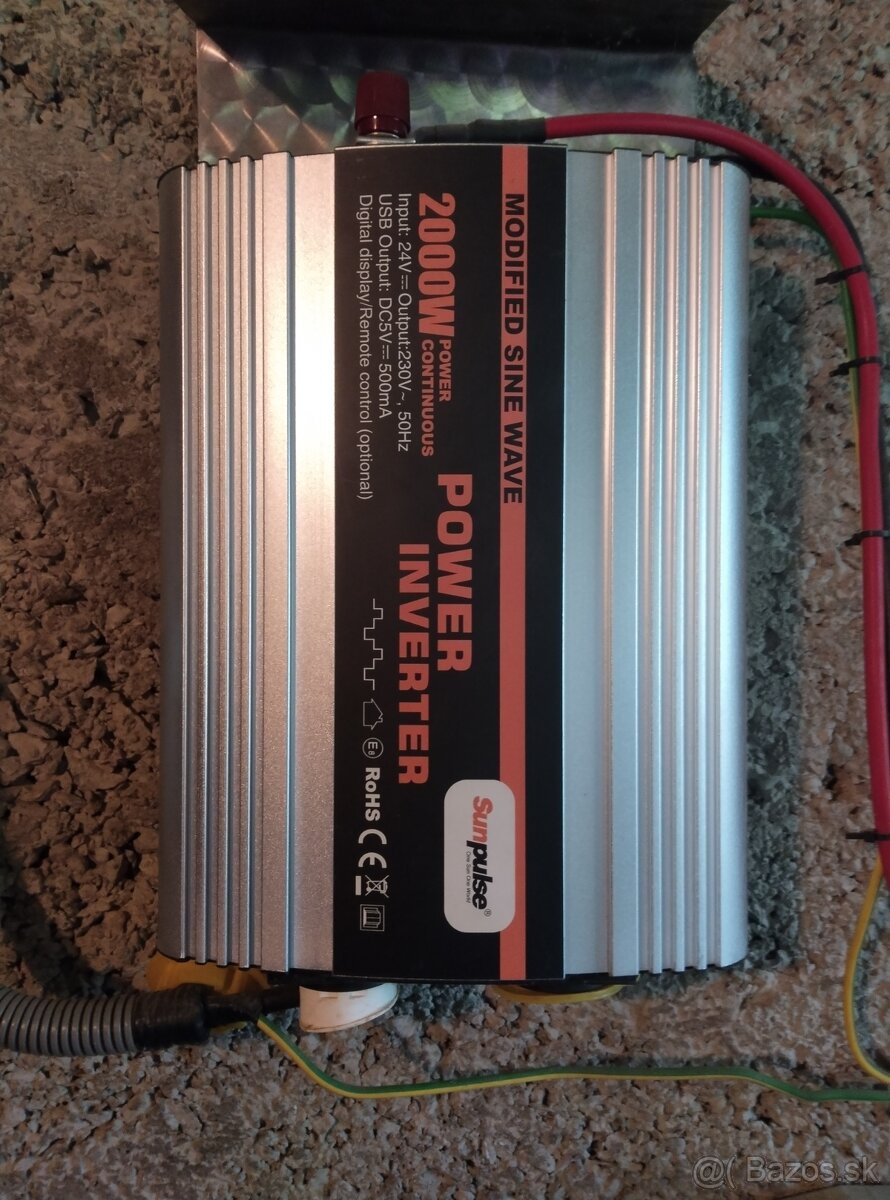 Menič napätia 2000w