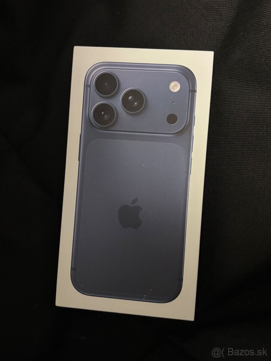 iPhone 17 Pro 256gb Blue zabaleny