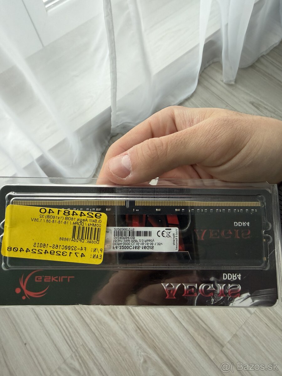 DDR4 16GB 3200MHz
