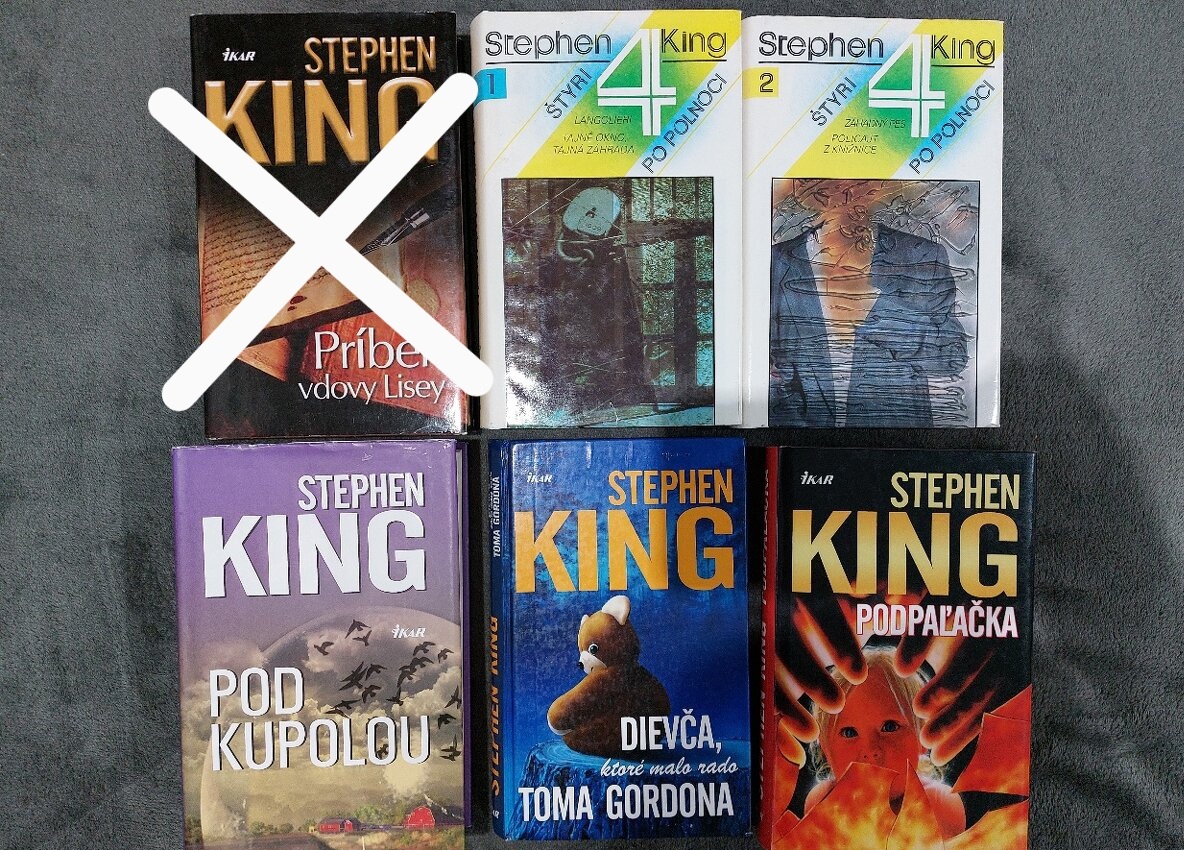 Stephen King CZ/SK jazyk