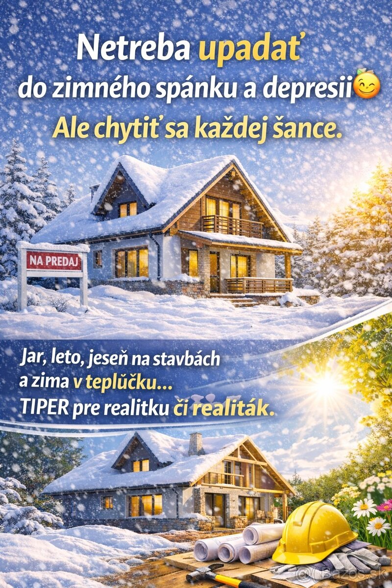 Murár, tesár, vodar,elektrikar v zimnom režime