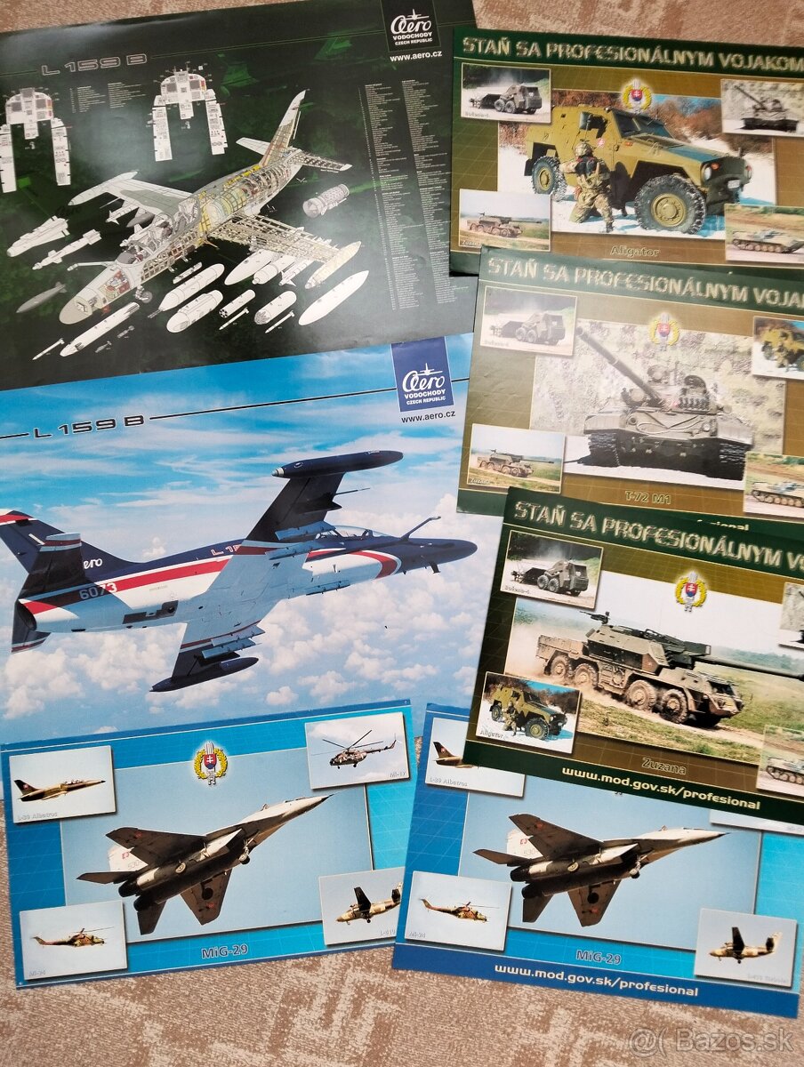 Plagáty - letectvo, armáda