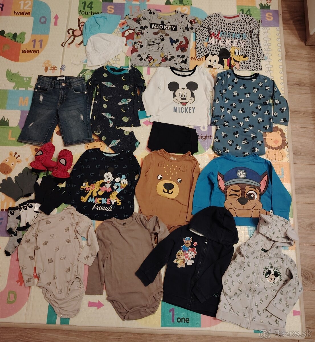 Balík oblečenia pre chlapčeka 92