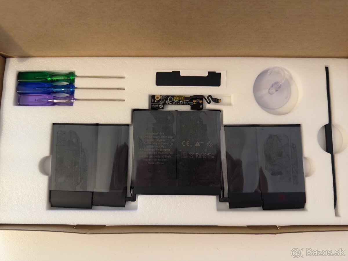 Batéria pre Macbook Pro 13” 2018-2020, A1964, A1989, A2251