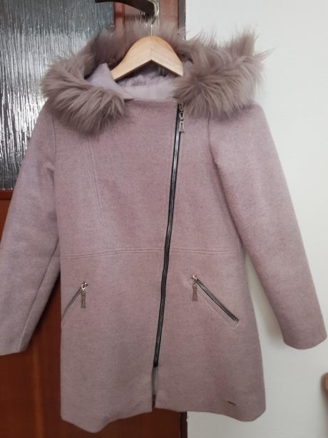 Dievčenský zimný kabát