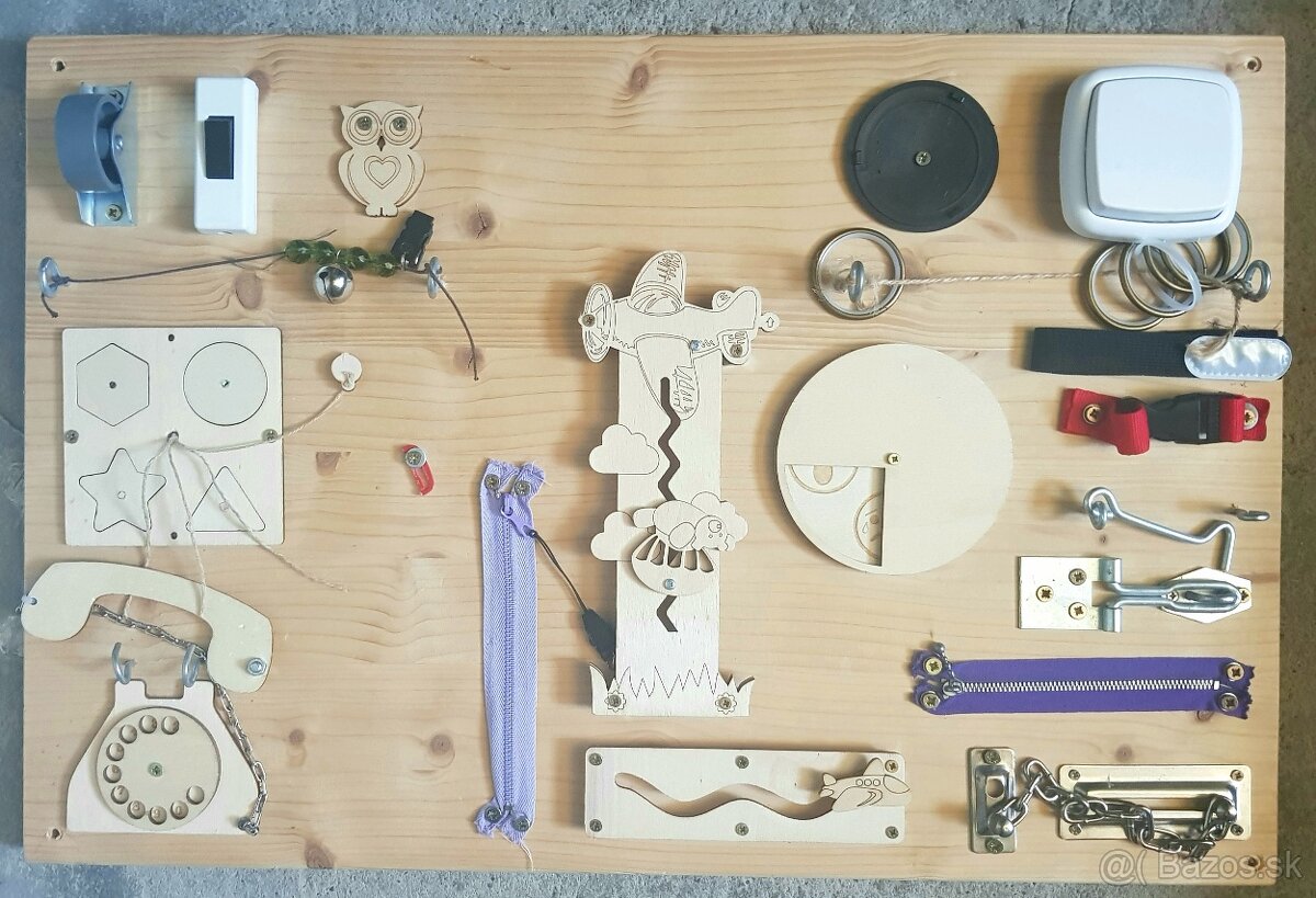 Detská tabuľa (activity board) na predaj