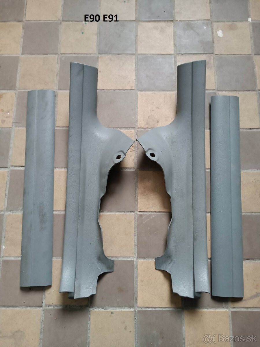 BMW prahove lišty vonkajšie + vnútorne