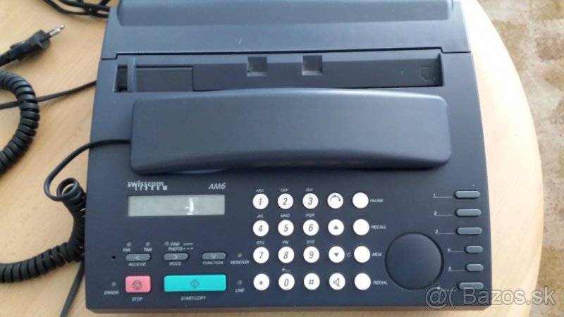 Telefón z Faxom od Swisscomu AM6