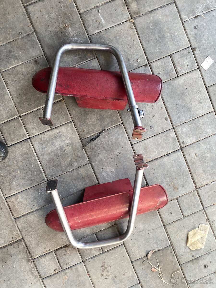 Padacie rámy na Jawa 350 panelka kyvačka