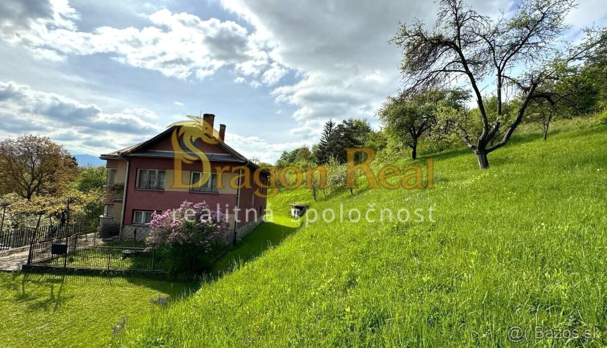 PREDAJ – dom s pozemkom 7155 m2 – Remeniny