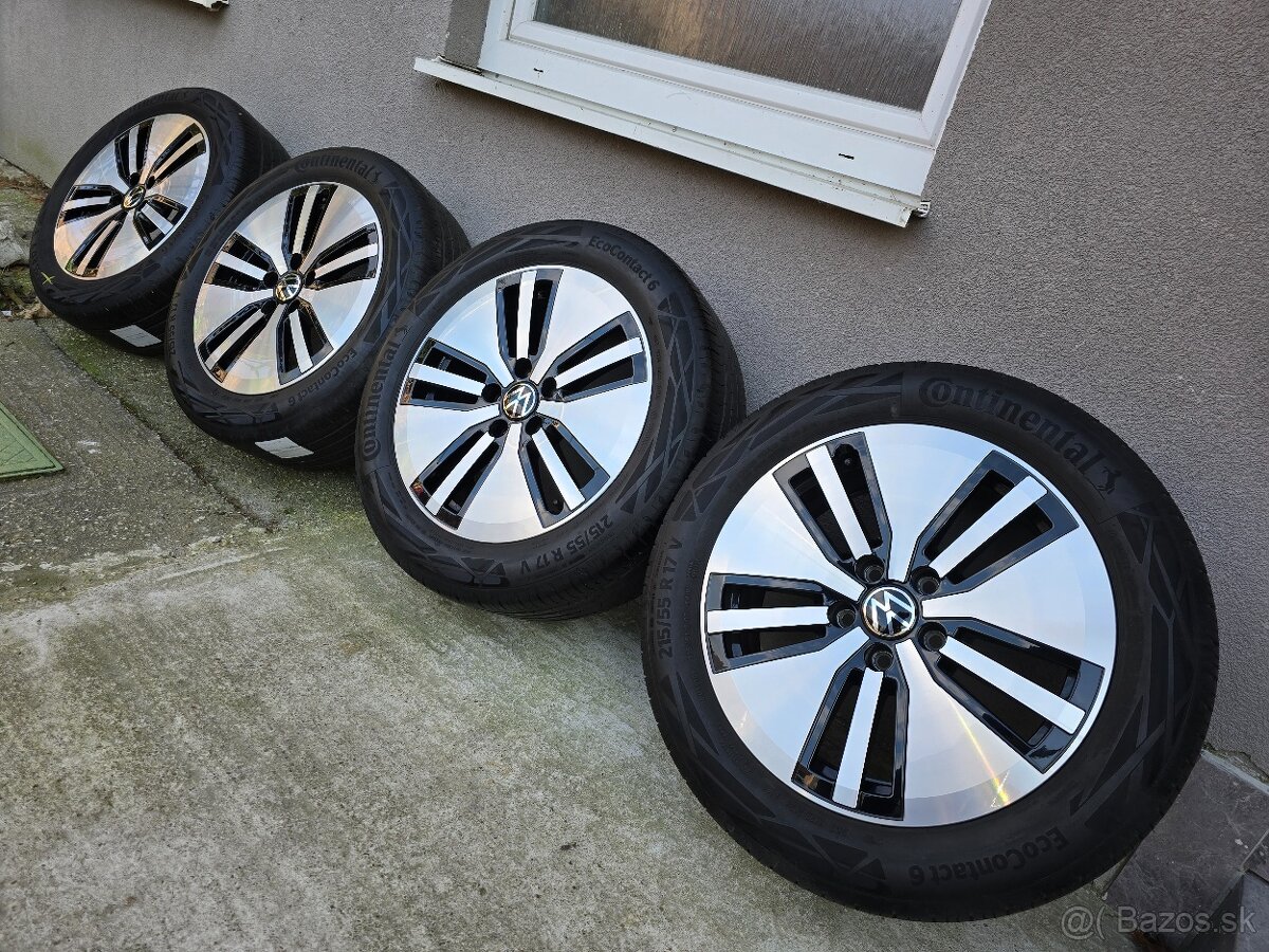 Letné kolesa VW Passat B8 B9 Montpelier 5x112 r17 215/55 r17
