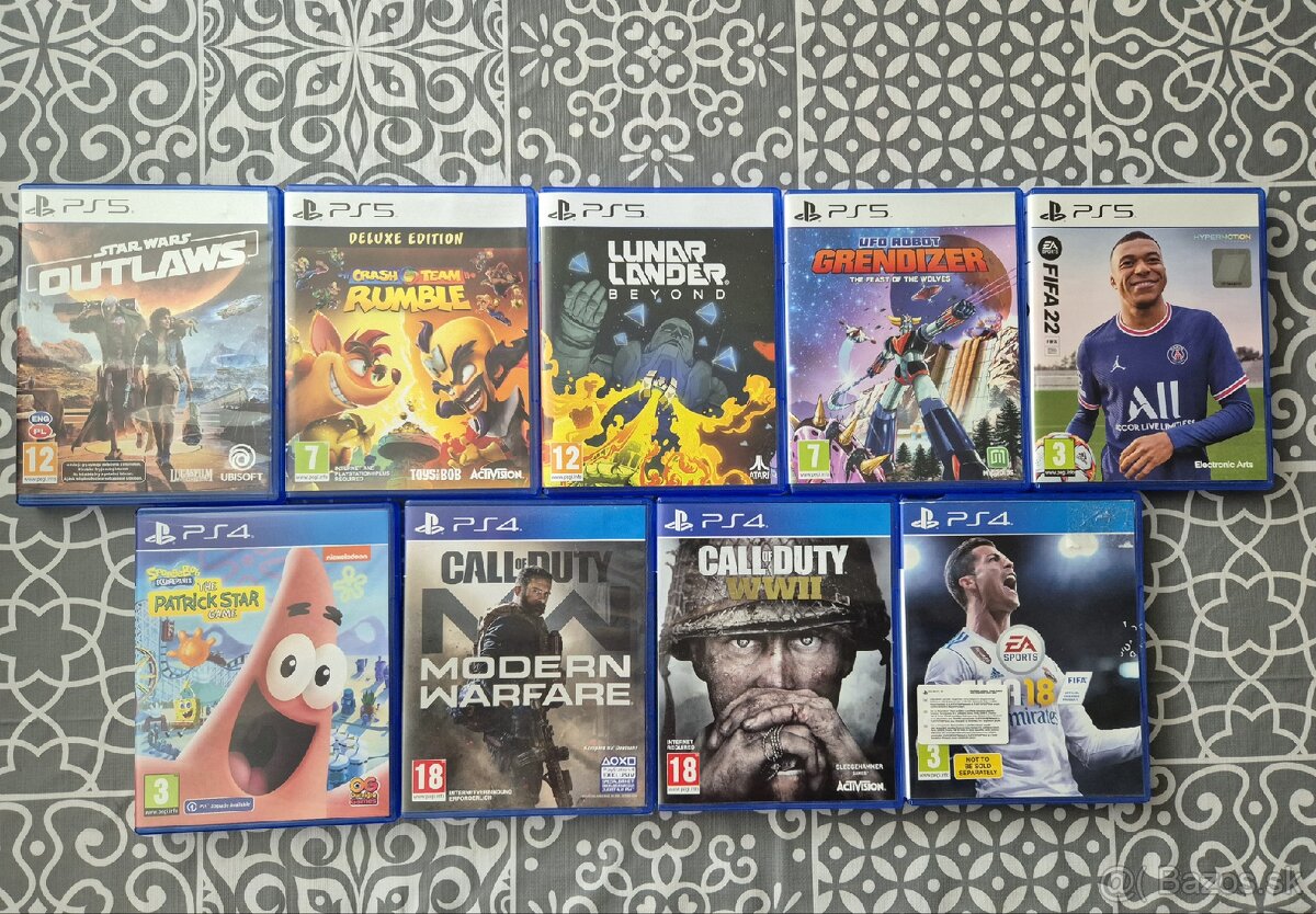 Hry na PS4, PS5